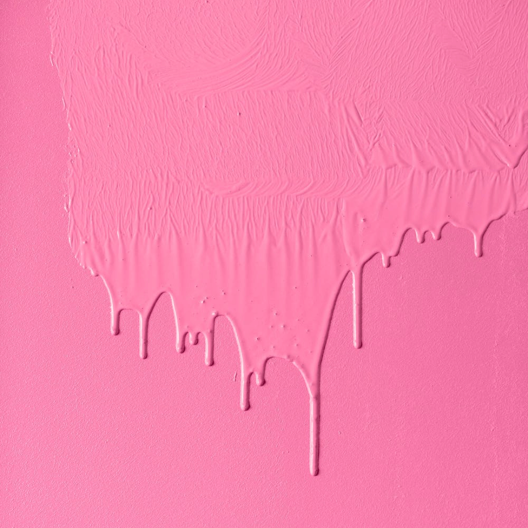 růžová stěna